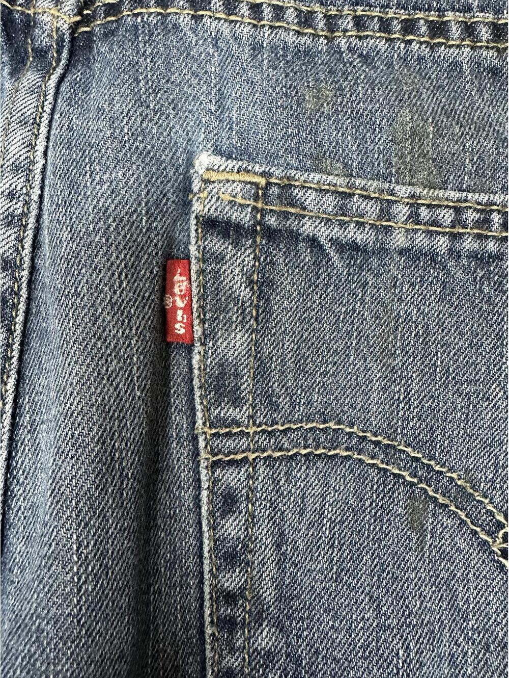 Levi's 550 Relaxed Fit medium wash straight leg denim jeans Size 29x29 - Picture 9 of 10